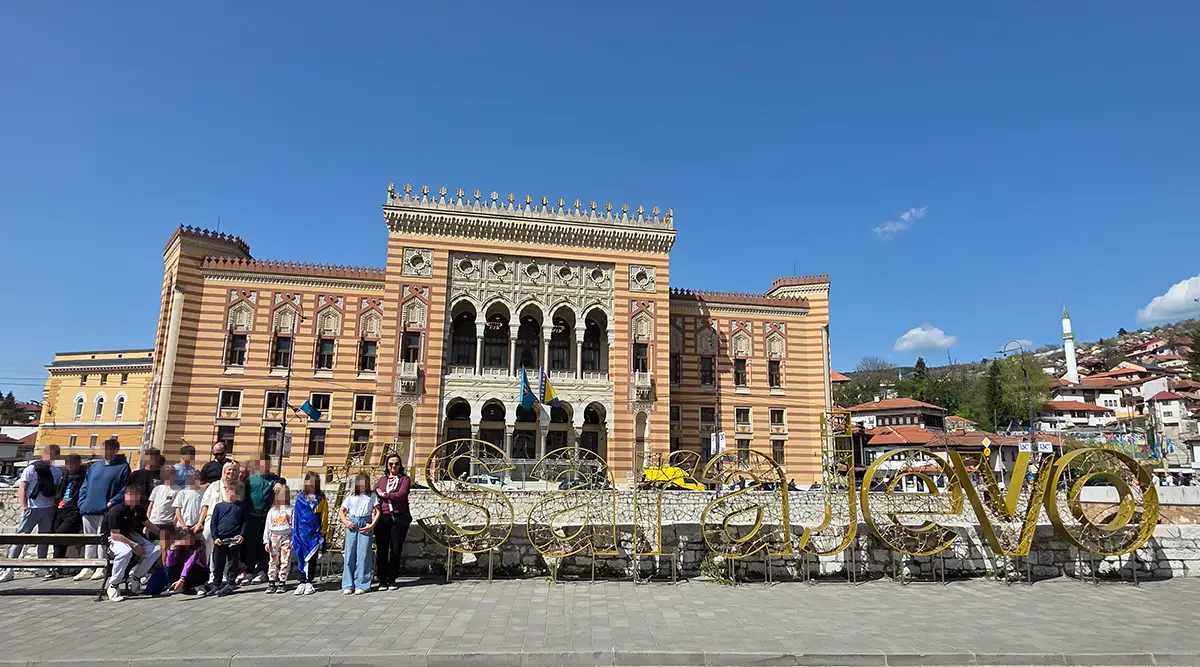 children without parental care Tuzla visit Sarajevo Second Foundation 01