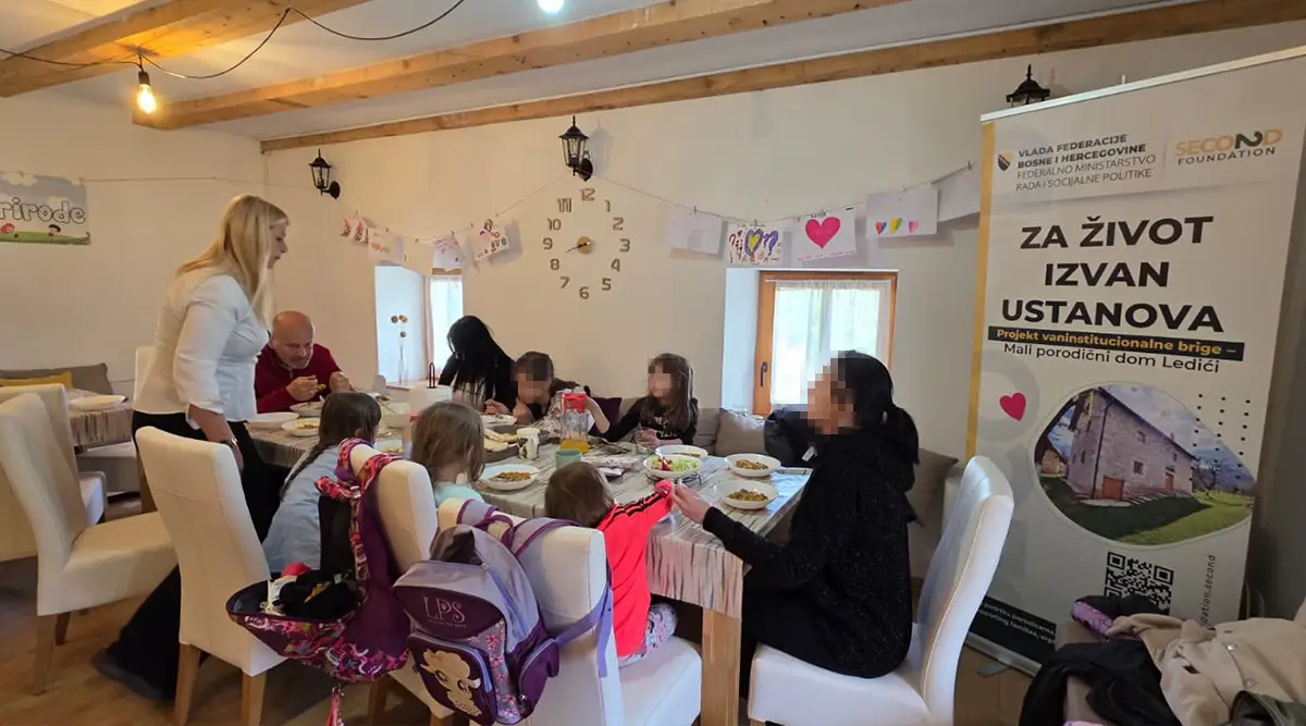 Families at risk of separation service for support to families and children home Bjelave small family home Ledici foundation second 03