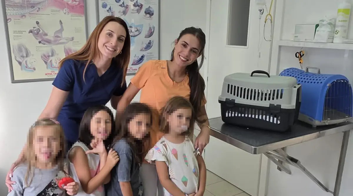 A visit that inspired new dreams: Girls from the Home for Children Without Parental Care explore City Vet Veterinary Clinic