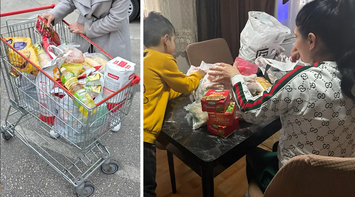 families at risk food rent utilities fondacija second