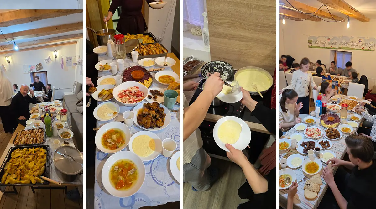 Iftar mali porodicni dom sokolovic kolonija ledici djeca dom Bjelave fondacija second 03