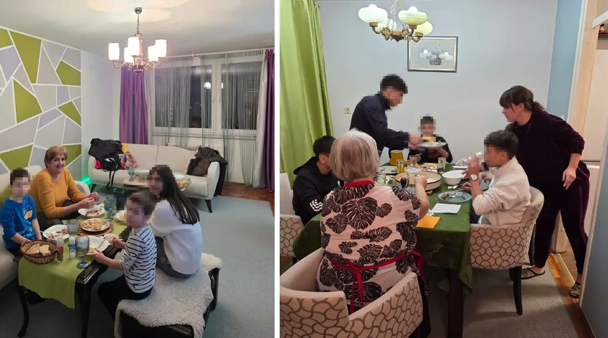 Ahmetspahic family iftar small family home Blagovac Vogosca Foundation Second