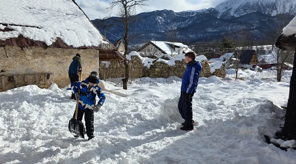 Work action at the Small Family Home in Ledići Second Foundation 01